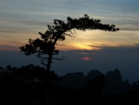 Monts Huangshan, Chine