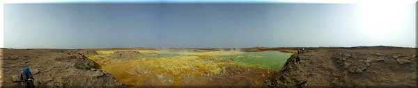 Le site de Dallol.