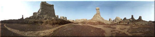 Les canyons de Dallol.