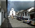 Colombie - Popayán - 13/07/2011 - 16:05 - La Calle 5 et l'église La Ermita.
