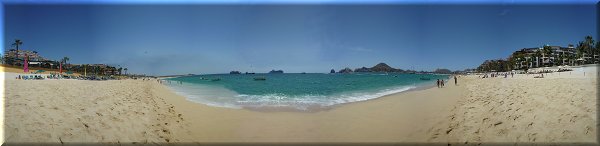 La plage de Cabo San Lucas.