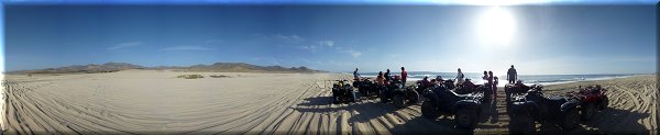 Balade en quad.