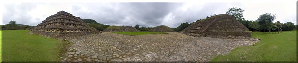 Visite site archéologique précolombien (civilisation des Totonaques).