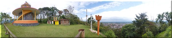 Vue sur la ville depuis Cerro De Las Culebras.