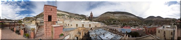 Vue depuis le toit de l'hôtel El Real.
