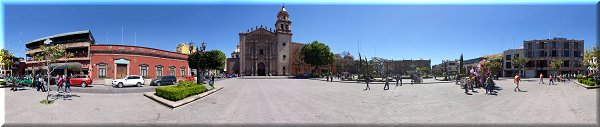 Place del Carmen et église del Carmen.