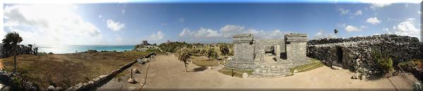 Les ruines de Tulum.