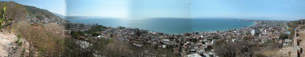 La baie de Puerto Vallarta