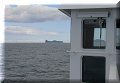 Islande - Ferry aller - 08/07/2006 - 14:17 - Les iles sont en vue à l'avant du bateau.