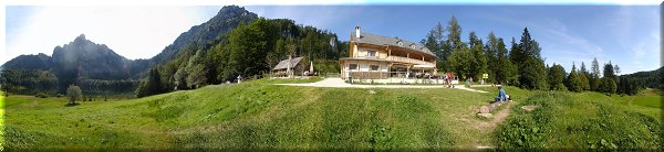 Vue sur le lac Laudachsee.